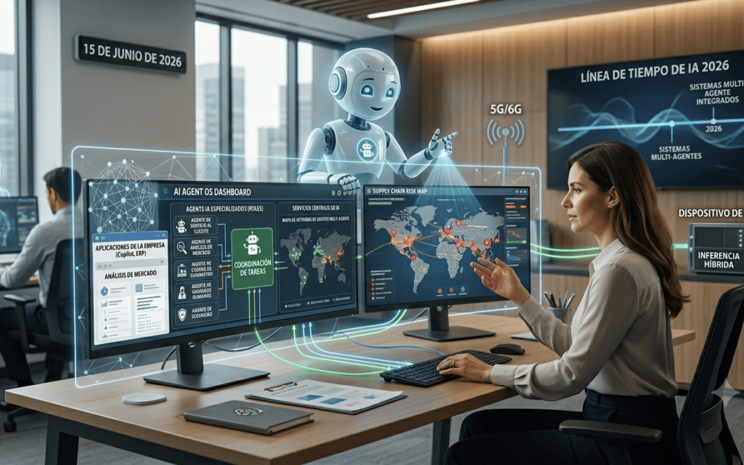 Agentes IA en 2026: El futuro de la productividad