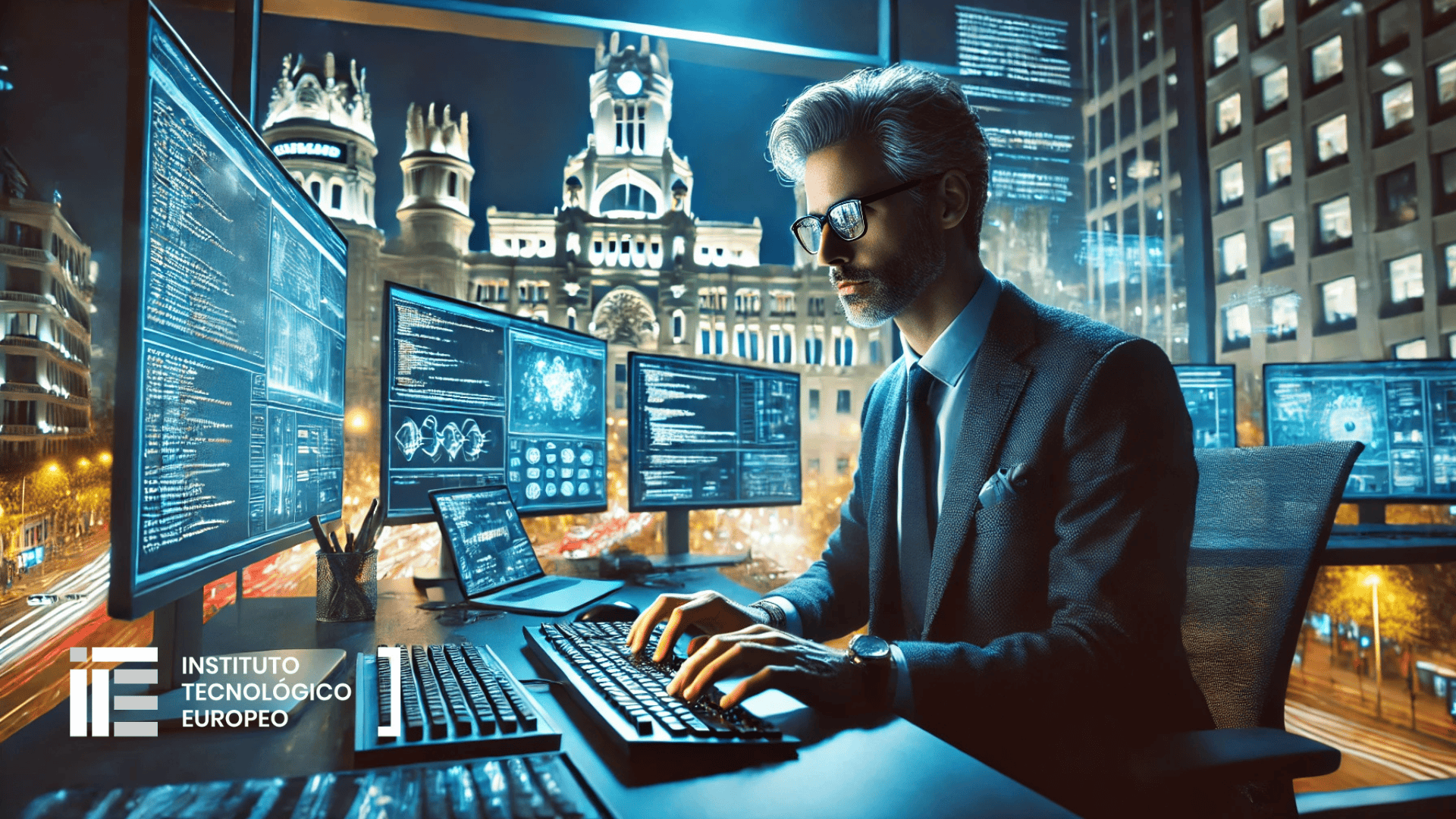 Hombre preparado como hacker etico